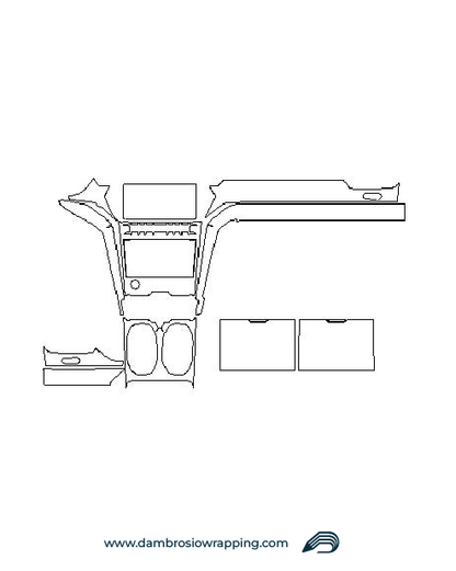 Kit Pellicola Protettiva Interni Lamborghini - Urus / Urus S Performante 2022