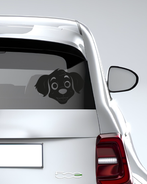 Dog Face Sticker